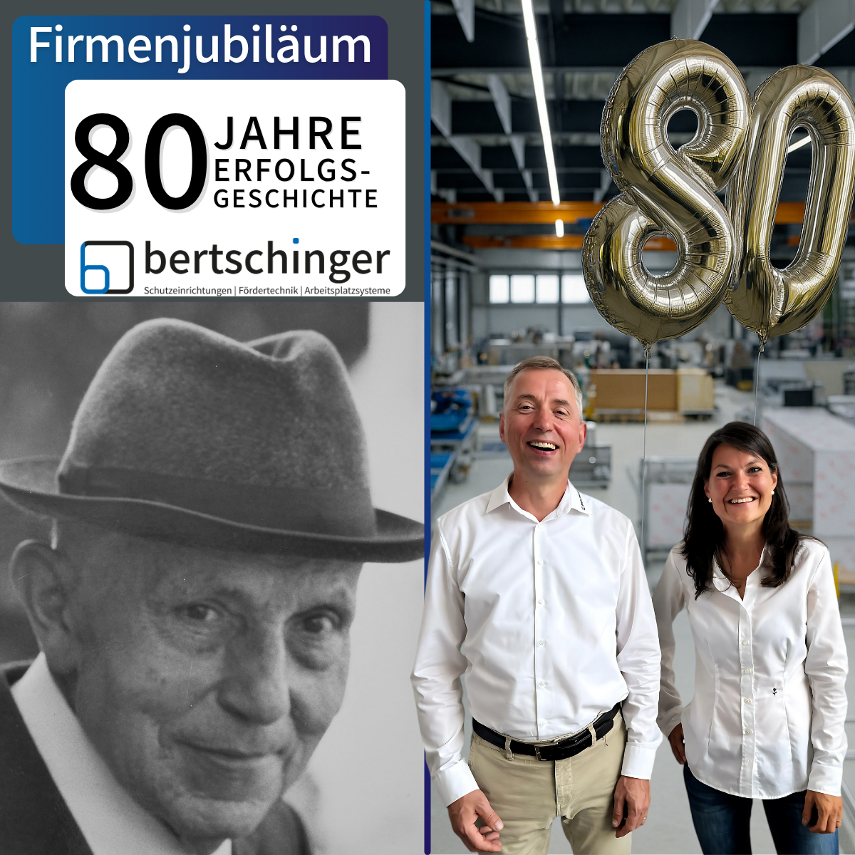 Firma Bertschinger aus Aldingen feiert ihr 80 jähriges Firmenjubiläum